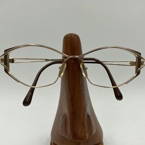 Eyewares Gold Oval Sunglasses Frames